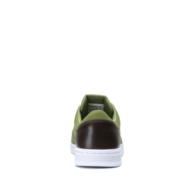 Mens Supra Low Top Shoes CHINO COURT Army Green/Gray | AU-36723